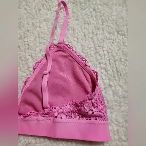 Aerie Ribbed Lace Padded Bralette Size S thumbnail 8