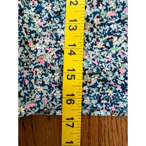 Sage Collective Activewear Set Women S/M Floral Sports Bra Biker Shorts Blue thumbnail 2