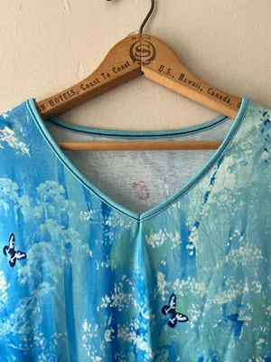 Plus Sz XXL Maxi Dresse Floral Summer Beach Evening Party V Neck‎ Pullover thumbnail 2