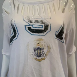 Free People All Tore Up USA T-Shirt thumbnail 2
