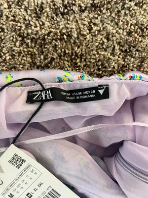 Zara Floral Mini Dress thumbnail 3