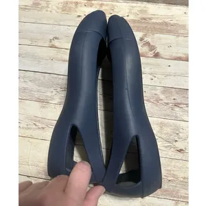 Crocs Sloane Flats Shoes Women's Size 11 Navy Blue Comfort Rubber NWOT thumbnail 6