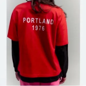 Zara Red Cotton T-shirt(Size Medium) thumbnail 2