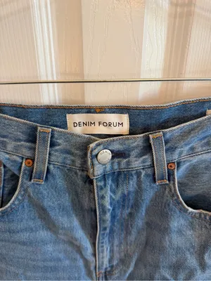 Aritzia Denim Forum 90s Lo Rise Baggy Wide Leg Jean Medium Wash Size 29 thumbnail 3