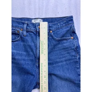 Madewell The Perfect Vintage Jean Women 27 Blue High Rise‎ Straight Leg Denim thumbnail 7