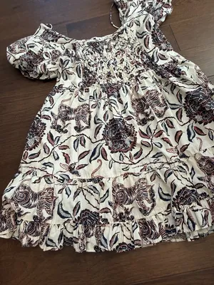 House of Harlow 1960 Floral Print Mini Dress Medium - C11-209 thumbnail 5