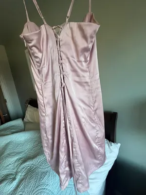 Satin Dress thumbnail 3