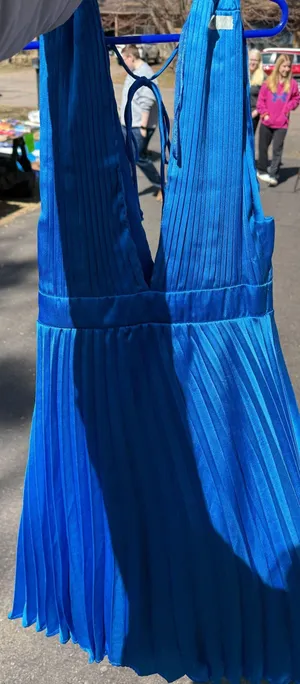Blue dress thumbnail 1