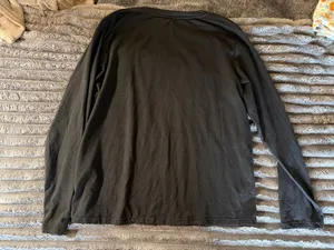Long sleeve Christmas shirt Black Size M thumbnail 2