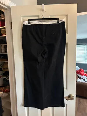 Wild fable size 14 black fold over pants thumbnail 4