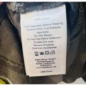 Eddie Bauer Golden Point Terry V-Neck Sweatshirt Dark Loden Green Size Large thumbnail 5
