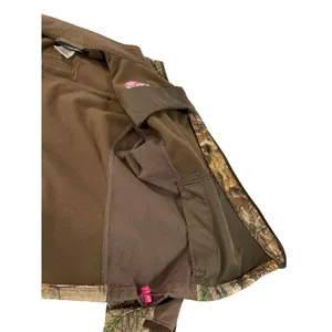 Realtree Womens Xtra Camo Full Zip Jacket With Pink Logo Size L SKU 9298 thumbnail 12