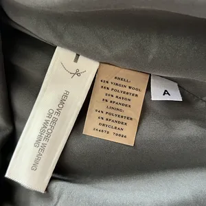Ann Taylor High-Rise Plaid Stretch Virgin Wool Career Dress Pant Trouser, 14 thumbnail 9