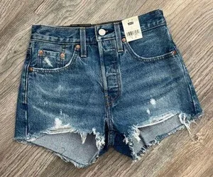 Levis 501 Denim Shorts 24 thumbnail 1
