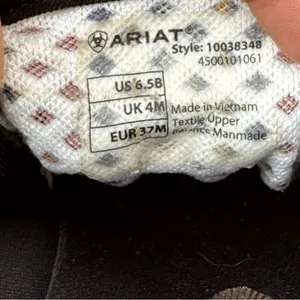 Ariat Women's Fuse Serape Training Sneakers Size 6.5 thumbnail 10