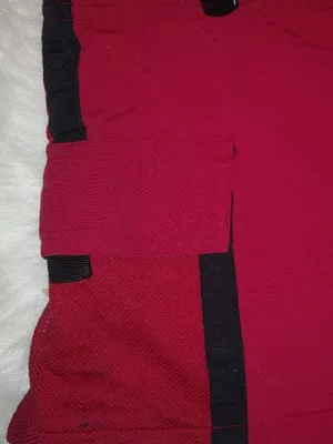 Brents S Beach Surf Board Shorts Authentic in Red Black thumbnail 3
