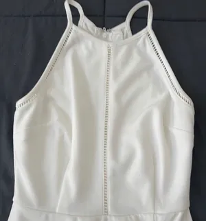 White Halter Dress Size XXS thumbnail 3