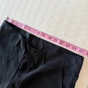 Women's Black Lightweight Fitted Waist Pants Size Medium #260667 thumbnail 8