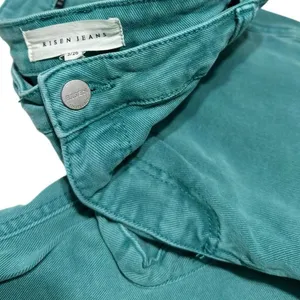 High Rise Colored Denim Cargo Jeans 3/26 thumbnail 7