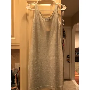 Women’s Silver Sparkly Dress Size Small. NWT AKA Los Angeles $52 thumbnail 6