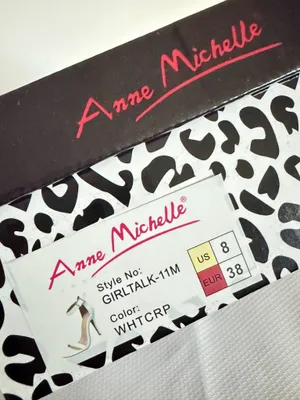 Anne Michelle White Open Toe Stiletto Heels thumbnail 8