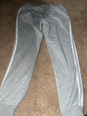 Adidas Gray Sweatpants thumbnail 1
