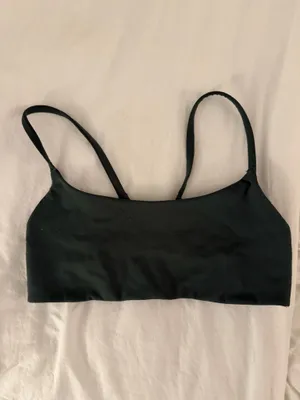 Lululemon Train Strappy Racer Bra Wunder A/B dark forest thumbnail 2
