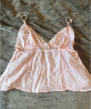 Pink PacSun Babydoll Top thumbnail 2