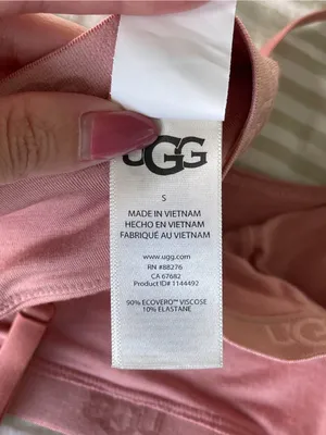 New UGG Gwendolynn Bralette Size Small Sand Unlined Scoop Neck thumbnail 6