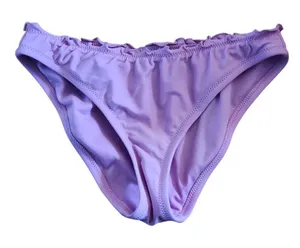 Xhilaration Lilac Ruffle Bikini Bottom Swimwear Swimming‎ Pool Beach Summer XS thumbnail 1