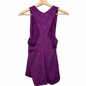 Lululemon Womens Run For Days Tank Top Size 4 Regal Plum Purple Mesh Athleisure thumbnail 7