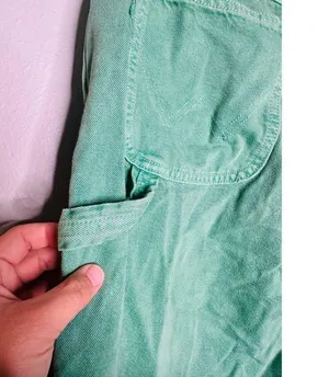 WRANGLER Green Casey Jones Carpenter Denim Jeans Size 29x30 thumbnail 10