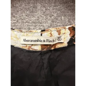 Abercrombie & Fitch Women Dress MT Brown Floral Linen Blend Square Neck Mini thumbnail 4