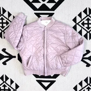 OFFLINE By Aerie Diamond Quilted Sherpa Lined Puffer Bomber Jacket XL thumbnail 5