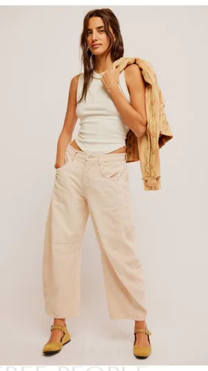 Free People Barrel Jeans thumbnail 1