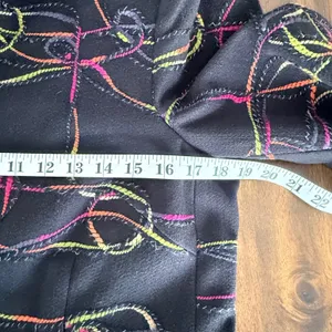 3 Sisters Womens Brown‎ Abstract Swirl Embroidered Cotton Jacket Size M 3S936 thumbnail 10