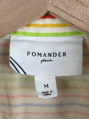 Tuckernuck Pomander Place Rainbow Stripe Sleeveless Riley Dress Medium Preppy thumbnail 6