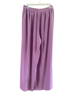 Women's Dazy Purple Wide Leg Pants XL thumbnail 3