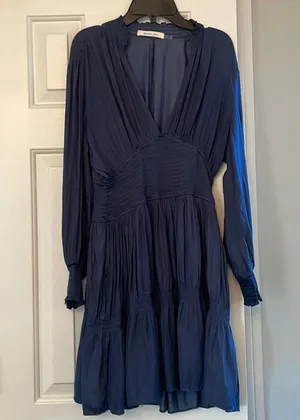 Mustard Seed Blue Dress thumbnail 1
