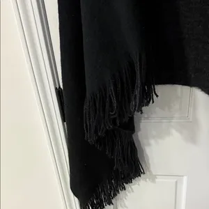 Lauren Ralph Lauren Removable Faux-Fur Collar Poncho thumbnail 5