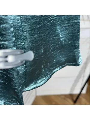 Entro Anthropologie teal satin babydoll mini dress ballooned sleeves Fairy hoco thumbnail 13