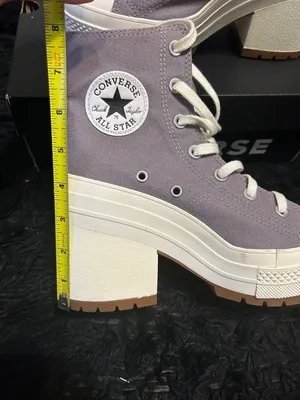 CONVERSE Chuck 70 De Luxe Heel High 'Mauve Stone' shoes sneakers women’s 7.5 new thumbnail 7