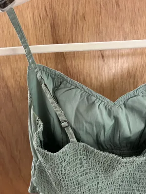 Hollister Cami Crochet Crop Top thumbnail 6