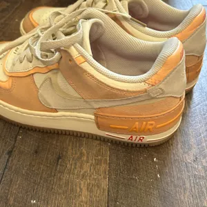 Nike Air Force 1‎ Shadow Sisterhood Cashmere Orange Sneakers Womens 8.5 thumbnail 12
