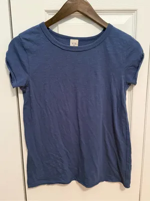 Free People We The Free Clare Tee in Blue thumbnail 2