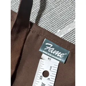 Hooters Waitress Apron Utility Pocket Waist Pouch Brown Orange‎ Logo thumbnail 4