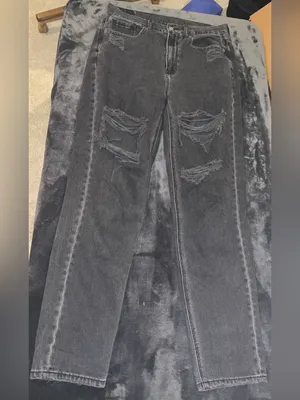 American Eagle Mom Jean Size 6 Long thumbnail 4