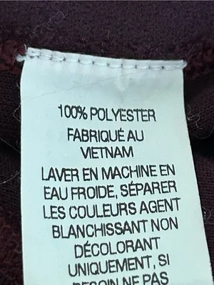 LL Bean Mid Weight Thermal Leggings Burgundy Size M thumbnail 12