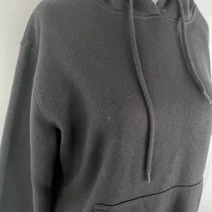 Pretty Little Thing Solid Black Relaxed Fit Hoodie Sweatshirt Size Small thumbnail 5