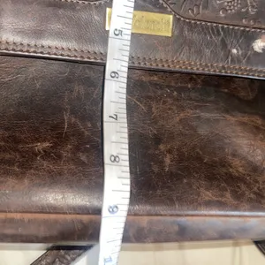 AS IS Brown Leather Crossbody/Shoulder Bag thumbnail 12